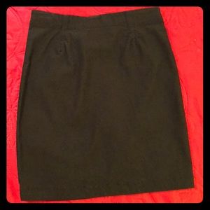 Studio M Black Pencil Skirt Size Small
